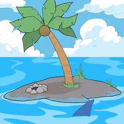 Crooked Palm Tree #3062