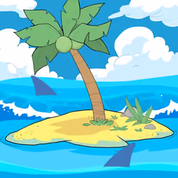 Crooked Palm Tree #1983