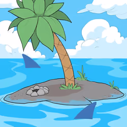 Crooked Palm Tree #2406