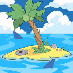 Crooked Palm Tree #2490