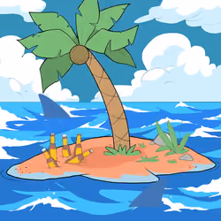 Crooked Palm Tree #2238