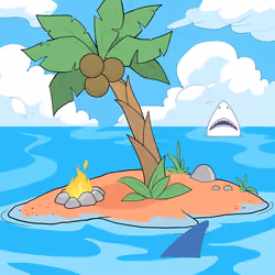 Crooked Palm Tree #2536