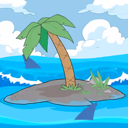 Crooked Palm Tree #1984
