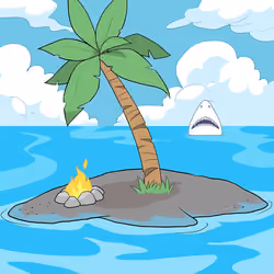 Crooked Palm Tree #1412
