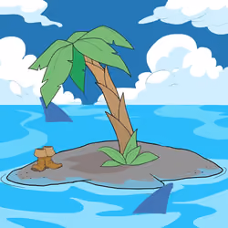 Crooked Palm Tree #2167