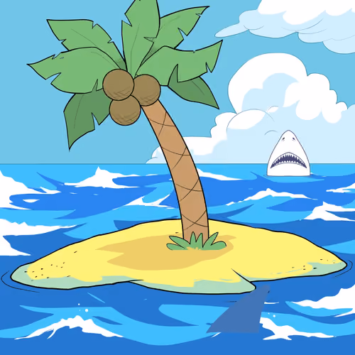 Crooked Palm Tree #3209