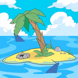 Crooked Palm Tree #1342