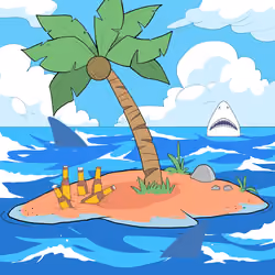 Crooked Palm Tree #2081