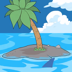 Crooked Palm Tree #2689