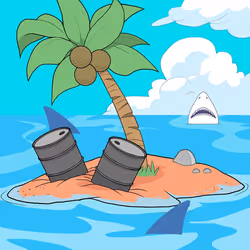 Crooked Palm Tree #2430