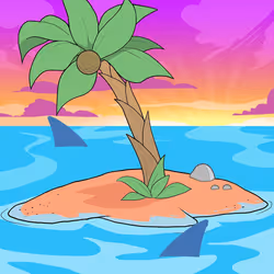 Crooked Palm Tree #2355