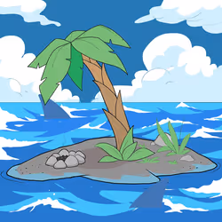 Crooked Palm Tree #2169