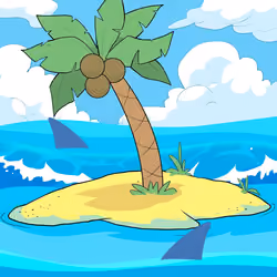 Crooked Palm Tree #832