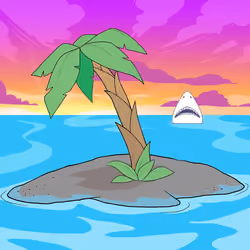 Crooked Palm Tree #2766