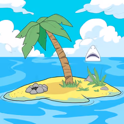 Crooked Palm Tree #3179