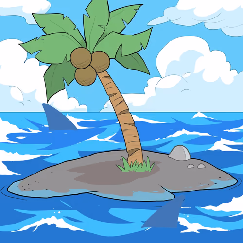 Crooked Palm Tree #1706