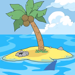 Crooked Palm Tree #2735