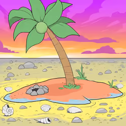 Crooked Palm Tree #1741