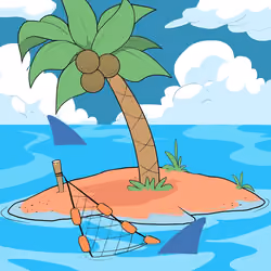Crooked Palm Tree #1733