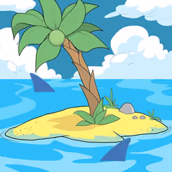 Crooked Palm Tree #1344