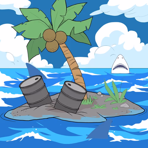 Crooked Palm Tree #1971