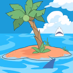 Crooked Palm Tree #3029