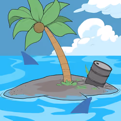 Crooked Palm Tree #2203