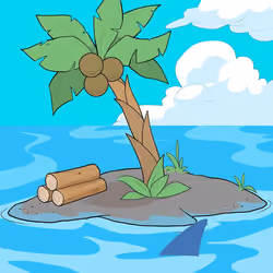 Crooked Palm Tree #817
