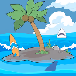 Crooked Palm Tree #2888