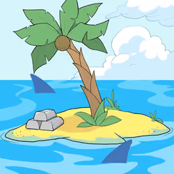 Crooked Palm Tree #1907