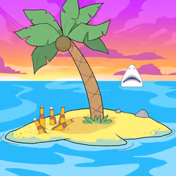 Crooked Palm Tree #3260
