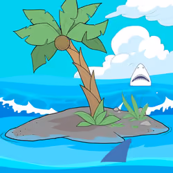 Crooked Palm Tree #3261