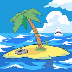 Crooked Palm Tree #2534
