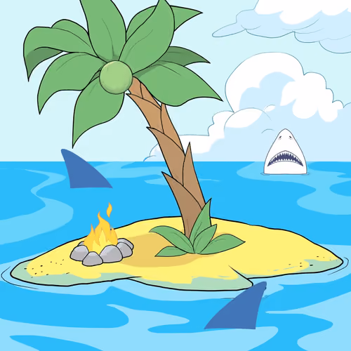 Crooked Palm Tree #3183