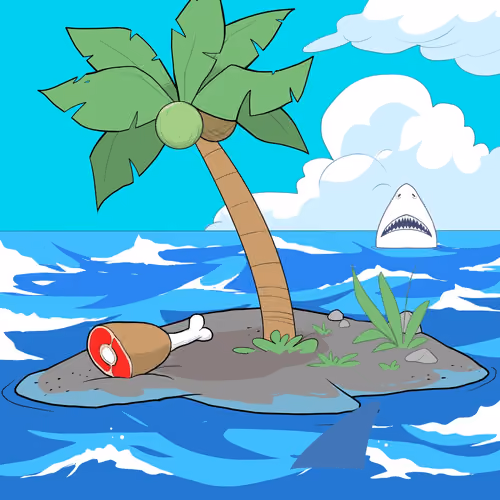 Crooked Palm Tree #190