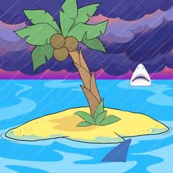 Crooked Palm Tree #772