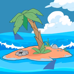 Crooked Palm Tree #3007