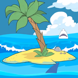 Crooked Palm Tree #717