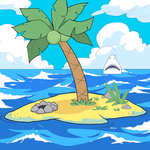 Crooked Palm Tree #991