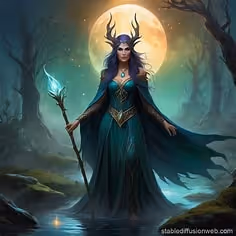dark fantasy witch