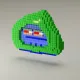 3433