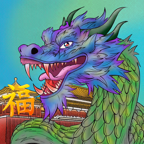 Lucky Lunar Dragons #1842