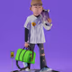 7243