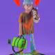 6786