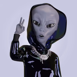 Non-Fungible Aliens #384