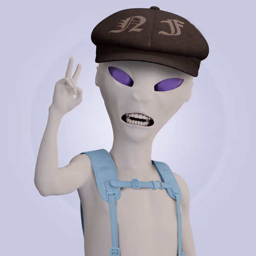 Non-Fungible Aliens #1672