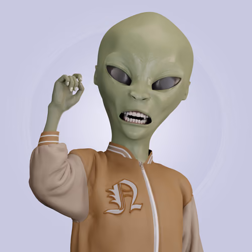 Non-Fungible Aliens #3258