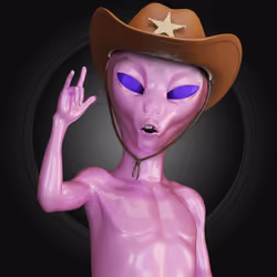 Non-Fungible Aliens #1058