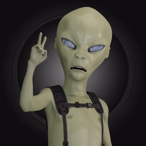 Non-Fungible Aliens #1066