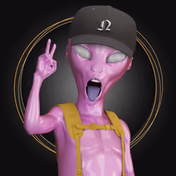 Non-Fungible Aliens #4055